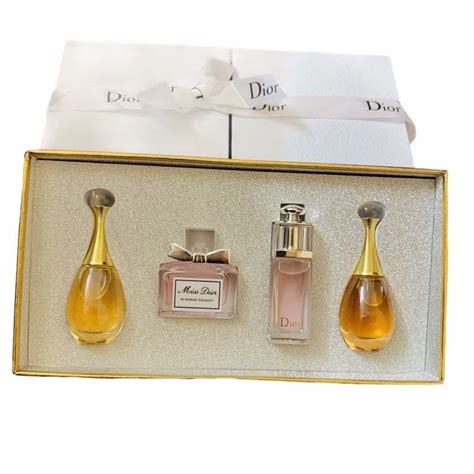 Dior perfume miniatures gift sets